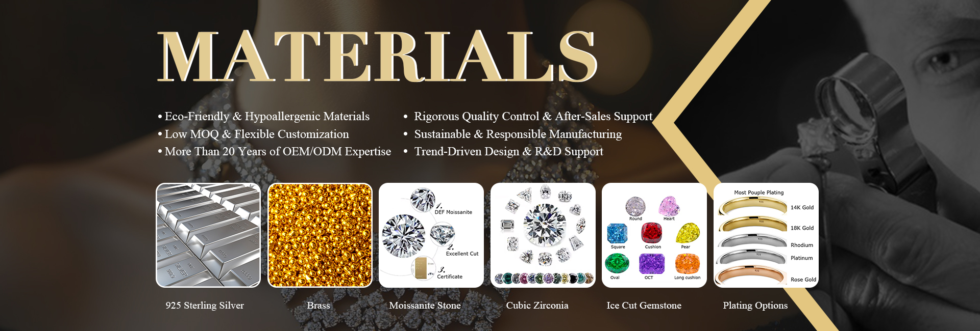 kualitas 925 Perhiasan Perak Sterling pabrik