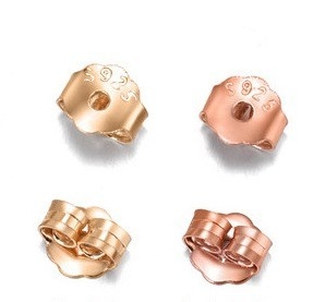Kupu-kupu DIY Aksesoris untuk Earring Back 925 Sterling Perak