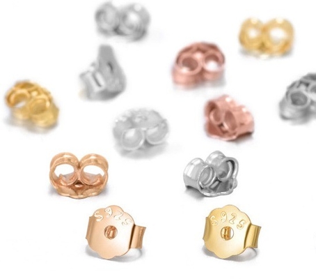 Kupu-kupu DIY Aksesoris untuk Earring Back 925 Sterling Perak
