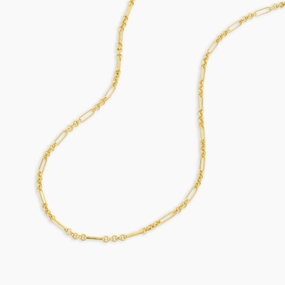 18in 925 Sterling Silver Chain Necklace 2,2mm Lebar 18K Gold Chain Necklace