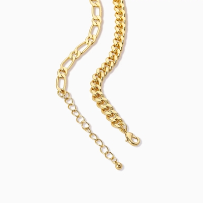 18K Gold Plated Double Chain Necklace untuk Koleksi Aksesoris Fashion Gadis