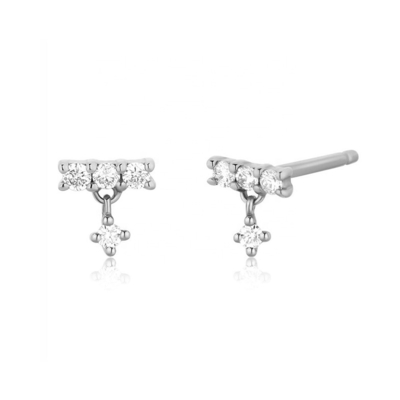 Perhiasan Earrings Minimalist Stud 2022 untuk Wanita dalam 925 Sterling Silver Disesuaikan