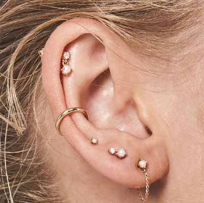Mother of White Pearls 925 Sterling Silver Drop Earrings buatan tangan wanita untuk anak perempuan
