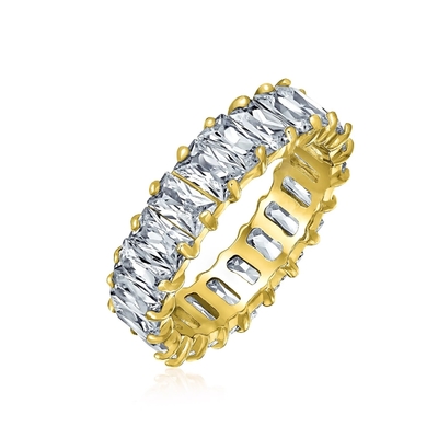 CZ Infinity Wedding Band 925 Perak Infinity Wedding Rings