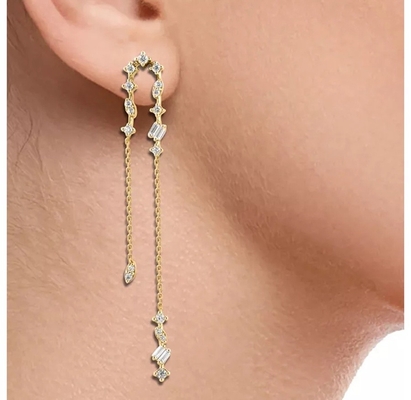 2024 Brasil Earrings Earrings Earrings Wanita 925 Earrings Perak Sterling