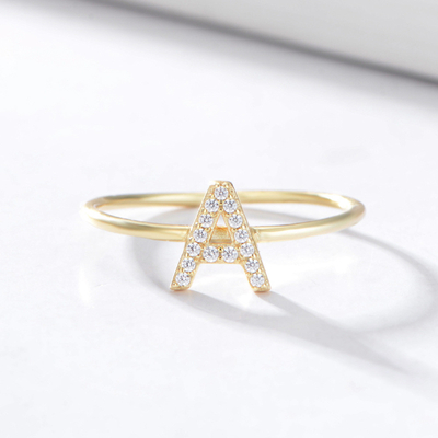 Perhiasan Perak Solid 925 Perhiasan Custom Eternity Ring untuk Wanita Pria 2023 Perhiasan Emas Unisex