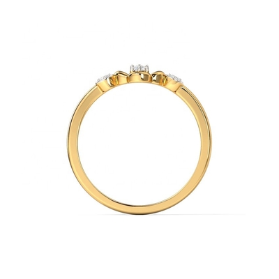 Cincin untuk Unisex 925 Sterling Perak Triad Clover Cincin di Brazil Ring Band Perhiasan