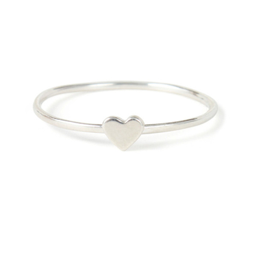 Ringan Hati Desain Nyata 925 Sterling Perak 18K Plating Emas