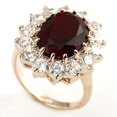 Putri Sapphire Desain Cincin Untuk Wanita Cinta Hadiah Batu Hitam Adaptabilitas