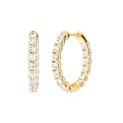 925 Perak Sterling Perhiasan Fine Hoop Earrings Sempurna Untuk Setiap Kejadian