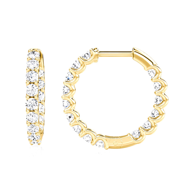 925 Perak Sterling Perhiasan Fine Hoop Earrings Sempurna Untuk Setiap Kejadian