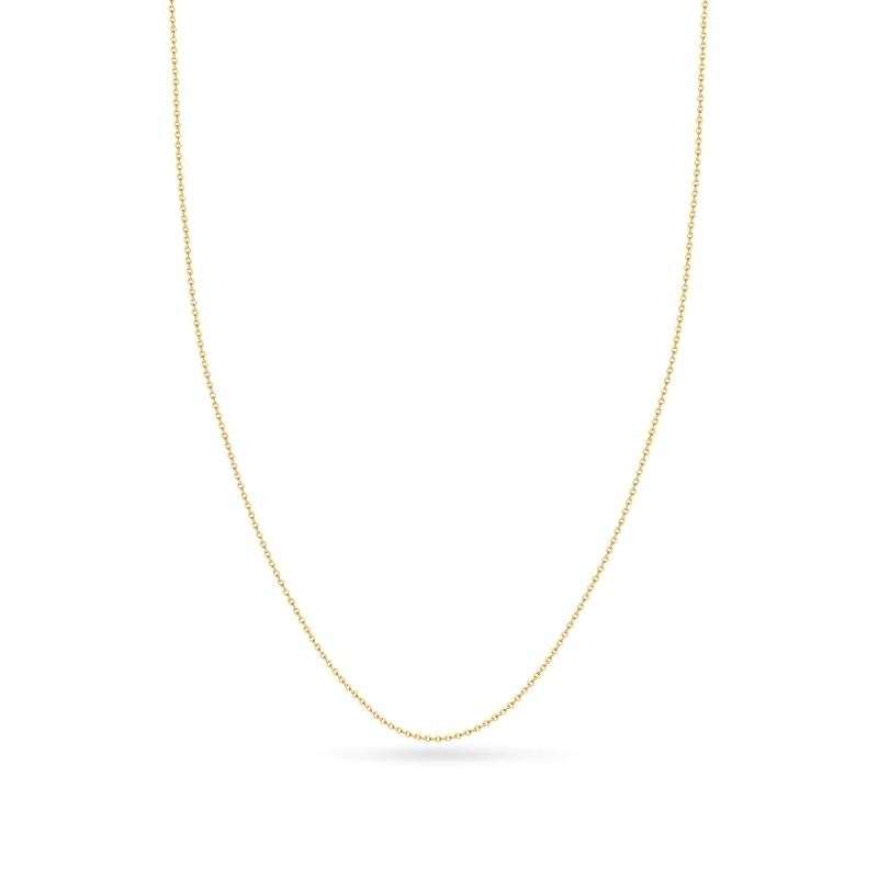925 Sterling Silver Gold Plated Necklace with Link Chain for Unisex Wear and Third Party Appraisal