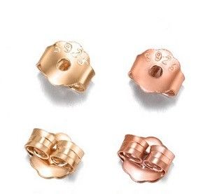 Kupu-kupu DIY Aksesoris untuk Earring Back 925 Sterling Perak