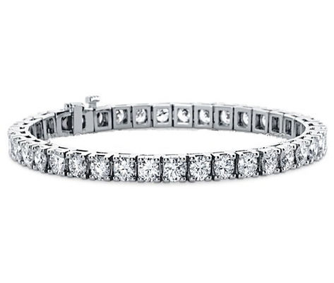 925 Sterling Silver Gold Plated 3mm Moissanite Diamond Tenis Gelang Batu Pilihan Warna