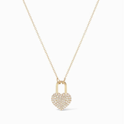 Bergaya emas dilapisi 925 Sterling Silver Heart Locket Pesona Pendant Kalung