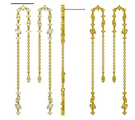 2024 Brasil Earrings Earrings Earrings Wanita 925 Earrings Perak Sterling