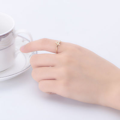 Perhiasan Perak Solid 925 Perhiasan Custom Eternity Ring untuk Wanita Pria 2023 Perhiasan Emas Unisex