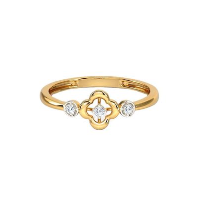 Cincin untuk Unisex 925 Sterling Perak Triad Clover Cincin di Brazil Ring Band Perhiasan