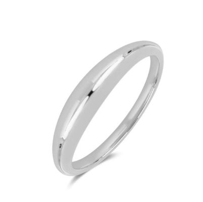 18K plat emas datar Boho 925 Sterling Perak menumpuk cincin wanita