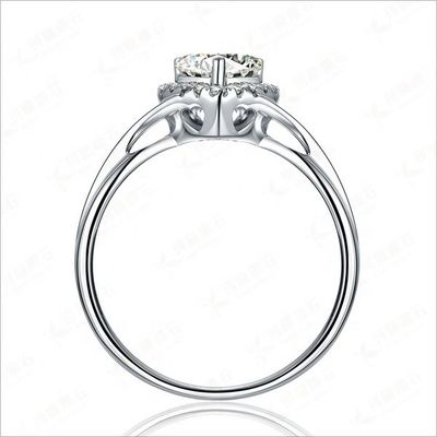 Jantung Ringan Ringan 925 Perhiasan Perak Sterling untuk Wanita Aksesoris Mode