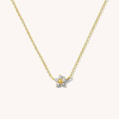 Wanita OEM / ODM 925 Sterling Silver Kalung Tanpa Batu Utama