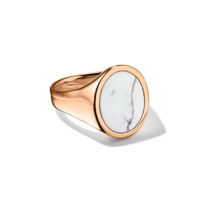 18K Plated Gold Black Onyx 925 Sterling Perak Pria Signet Ring