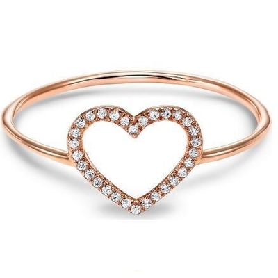 Fashion 925 Sterling Perak Wanita Cincin Perhiasan Produk Customized Jenis Agama Tidak ada