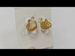 anting ring manik