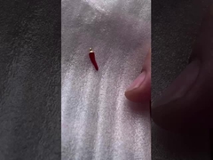 925 Sterling Silver 18k Gold Pink Enamel Band Ring Untuk Wanita Gadis